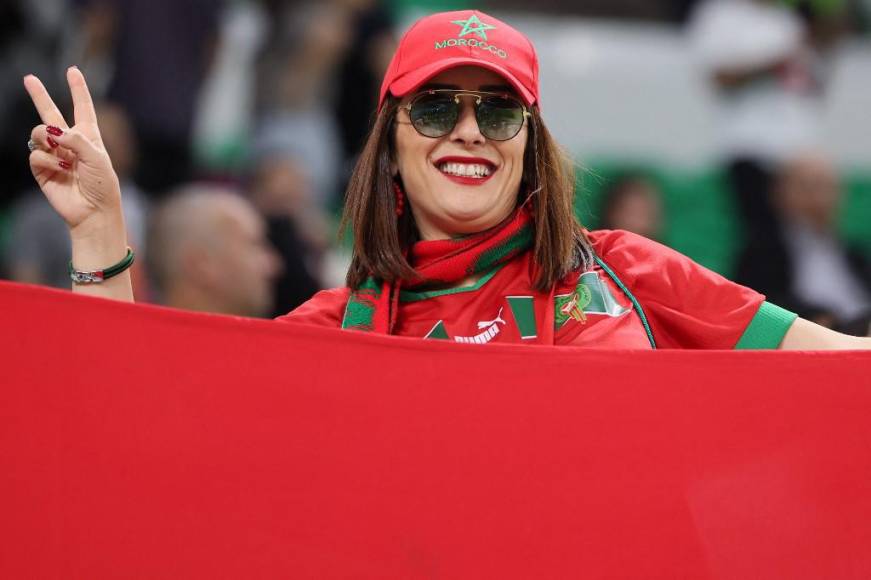 Georgina Rodríguez se robó las miradas en el Portugal - Marruecos
