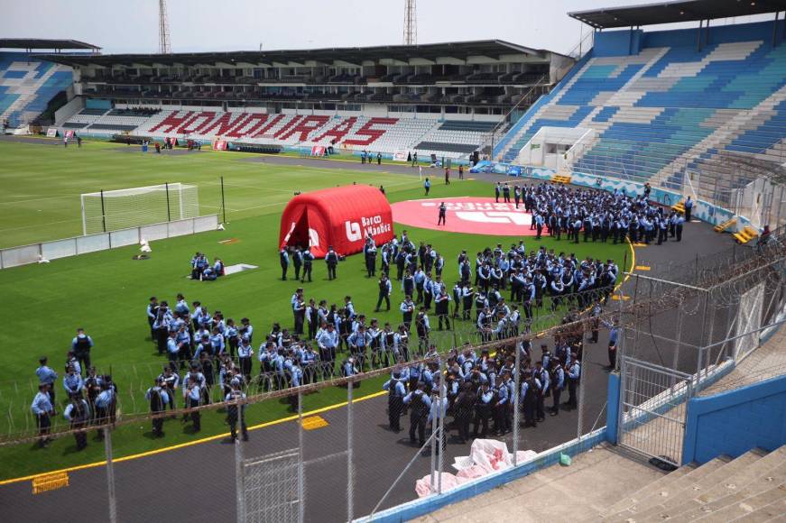 Las autoridades quieren evitar cualquier inconveniente y que la gran final del fútbol hondureño sea una fiesta sana.