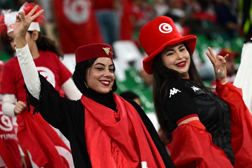 Las chicas de Túnez también se robaron las miradas.