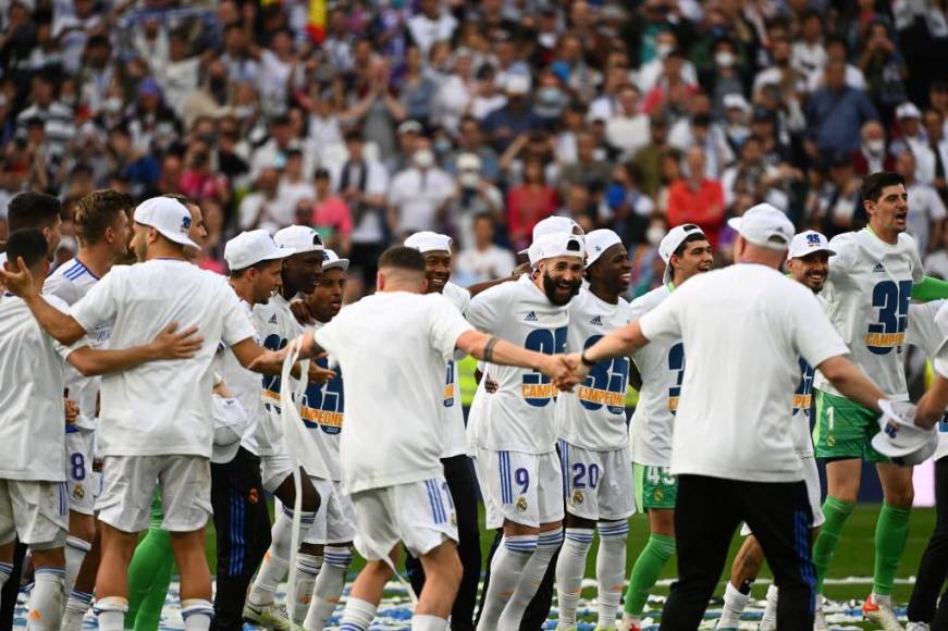 El Real Madrid ha dominado ampliamente esta temporada en España. Ahora aspira a ganar también la Champions League, aunque el miércoles debe remontar el 4-3 adverso que sufrió ante el Manchester City en la ida de las semifinales.