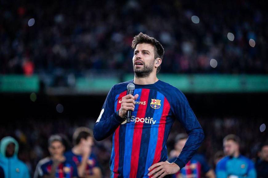 Gerard Piqué anunció su retiro del fútbol profesional el pasado noviembre del 2022 y disputó su último partido con el FC Barcelona ante el Almería por la liga española.