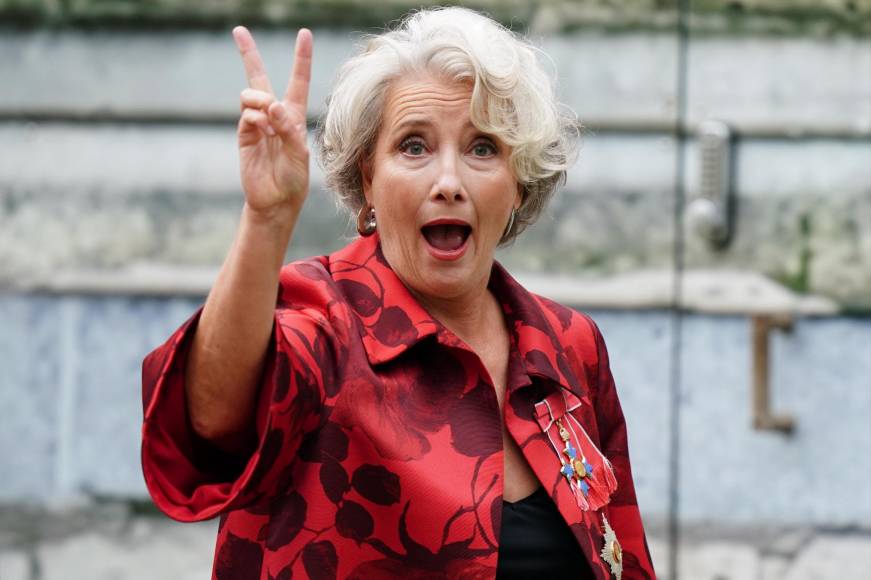 La actriz inglesa Emma Thompson.