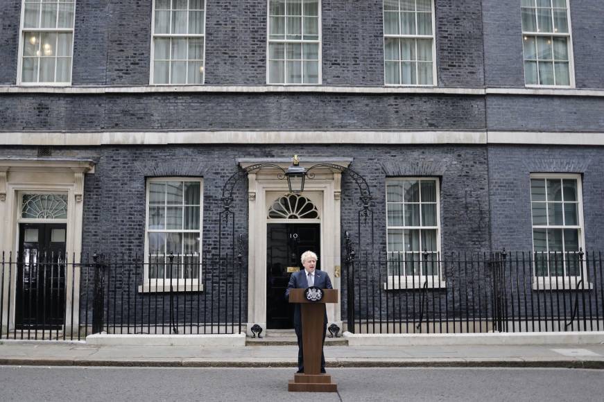 Boris Johnson y su estrepitosa caída como primer ministro de Reino Unido (Fotos)