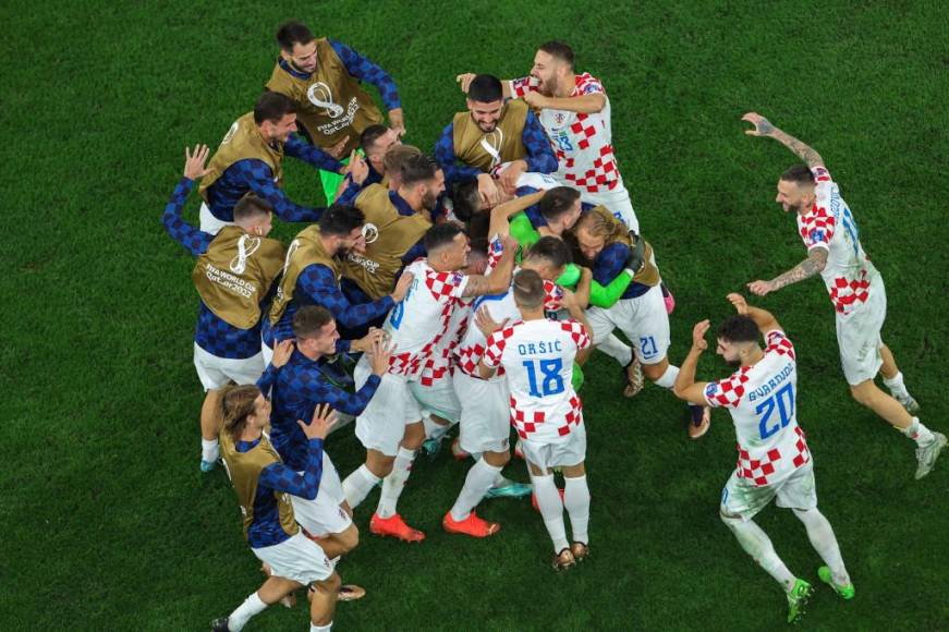 Mientras Brasil lloraba, Croacia festejaba a lo grande el pase a semifinales del Mundial de Qatar.