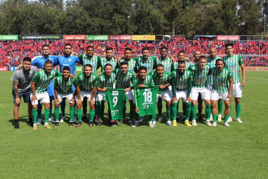 7-Antigua GFC: Club de Guatemala, cuenta con 1,107 puntos.