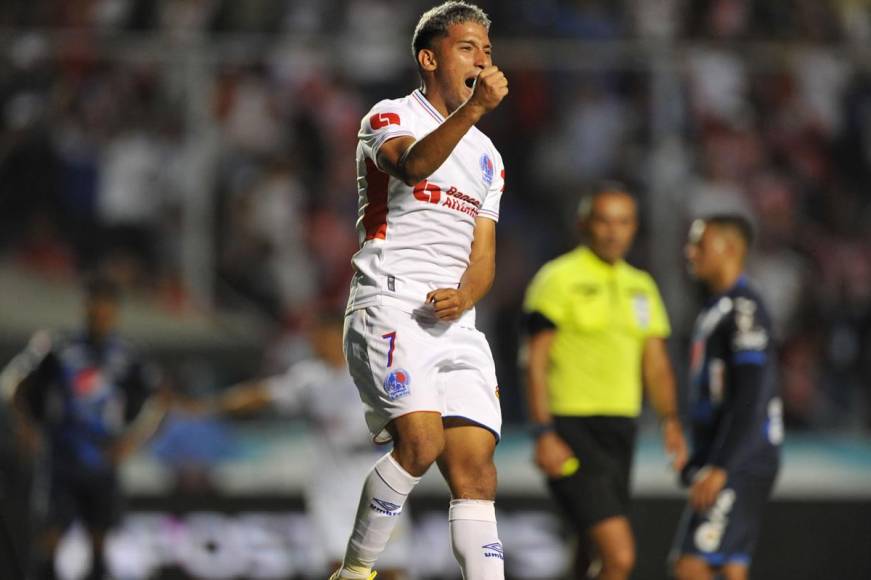 Con mucha eufória y rabia celebró José Mario Pinto, quien fue una de las grandes ausencia en la Selección de Honduras en la fecha FIFA de octubre.