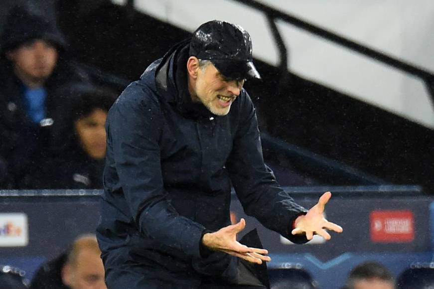 Thomas Tuchel y su enfado tras el 3-0 del Manchester City.