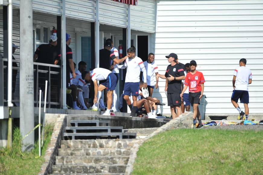 Con total normalidad trabajaron los futbolistas en el Centro de Alto Rendimiento José Rafael Ferrari (CAR).