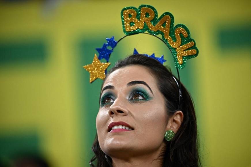 Las brasileñas se robaron las miradas.