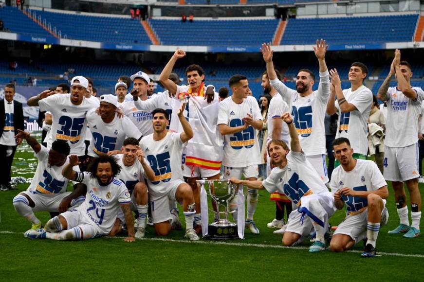 Prácticamente desde el inicio de la Liga, el Real Madrid mostró sus credenciales para hacerse con el título.