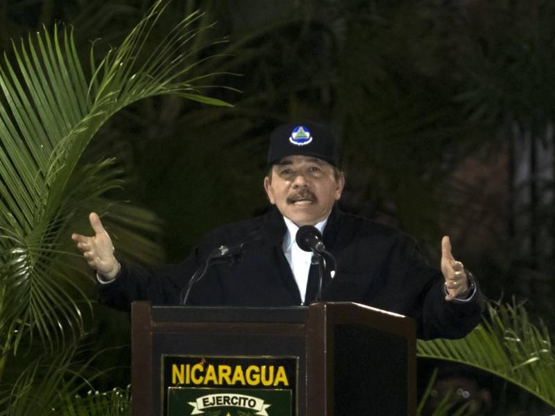 Daniel Ortega, cuestionado presidente de Nicaragua.