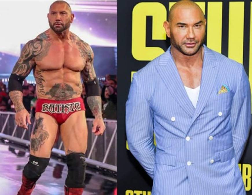 Dave Bautista - Deporte: Lucha Libre.<br/>House Of The Rising Sun - Director: Brian Miller.<br/><br/>En su primer protagónico en el cine, el ex luchador profesional interpretó a Ray, un ex convicto que tras un asesinato en el club que vigilaba, deberá dar con el responsable del acto para evitar ser inculpado. Uno de sus papeles más conocidos ha sido el de Drax en Guardians of the Galaxy.