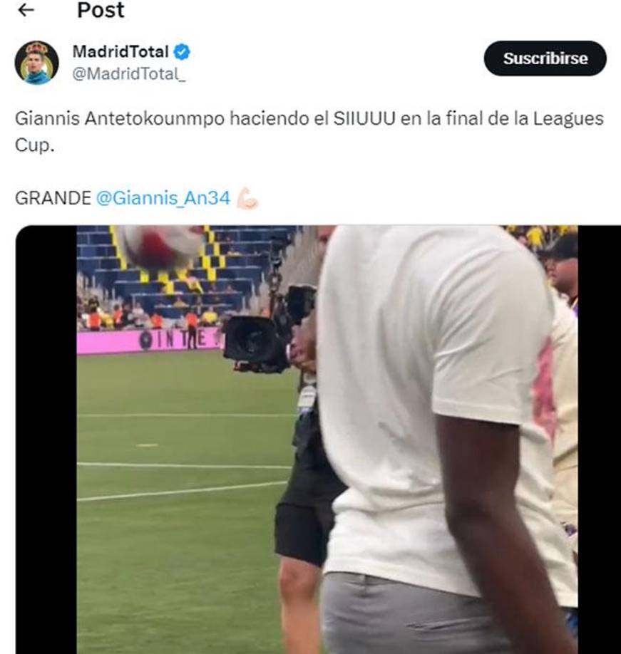 La acción del deportista se llevó los elogios de los aficionados de CR7.