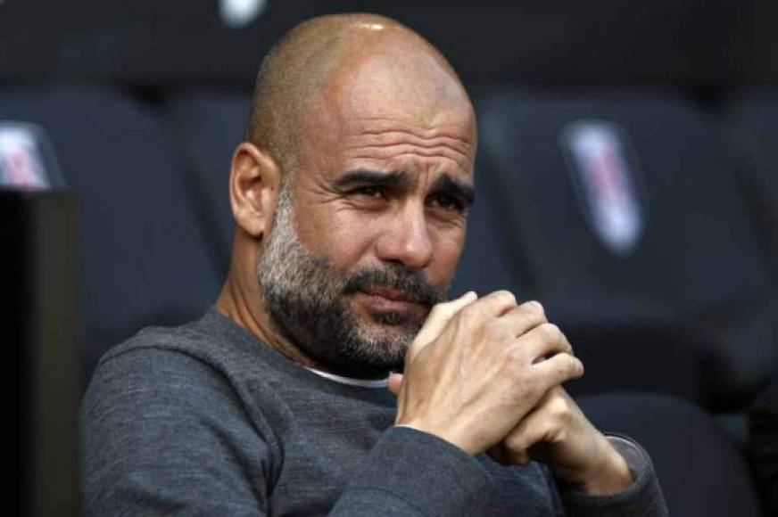 4- Pep Guardiola: Para sorpresa de algunos, el entrenador del Manchester City de Inglaterra no está en el Top 3 de los mejores pagados.