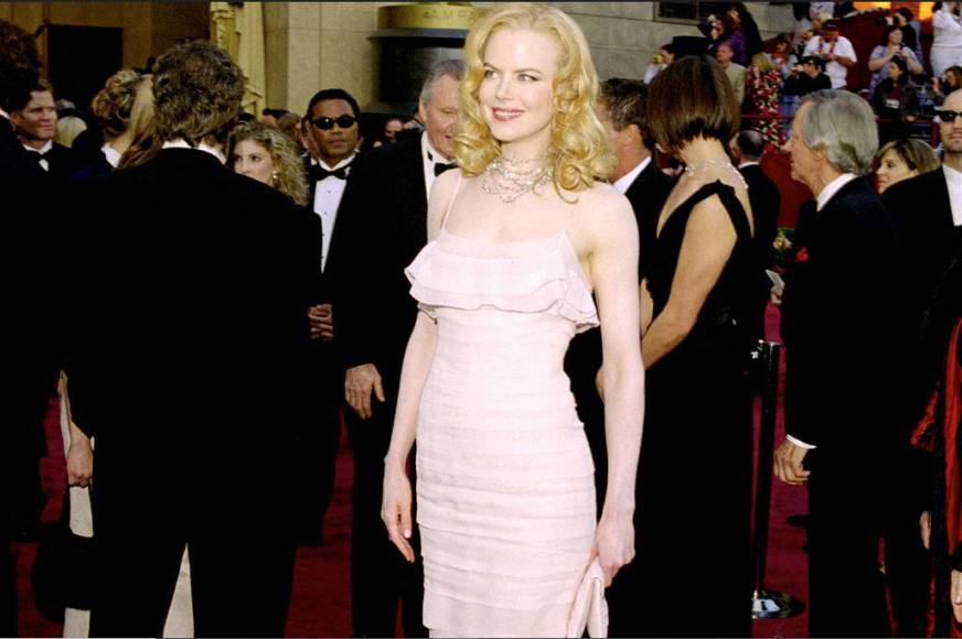 Nicole Kidman obtuvo su primera nominación al Oscar por su papel en “Moulin Rouge”, en los Premios de la Academia de 2002.