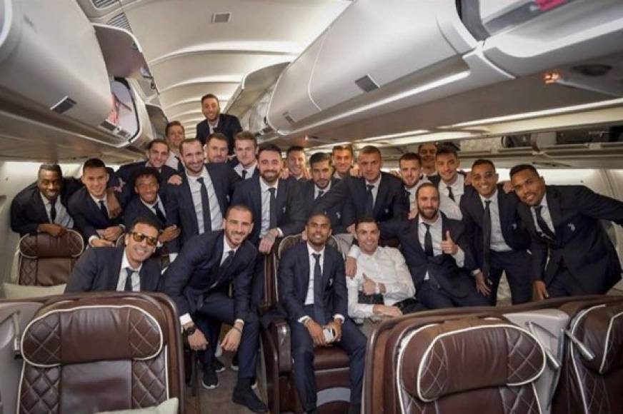 Cristiano viajó este fin de semana con la Juventus para jugar contra la Lazio en la final de la Supercoppa de Italia en Arabia Saudí este 22 de diciembre.