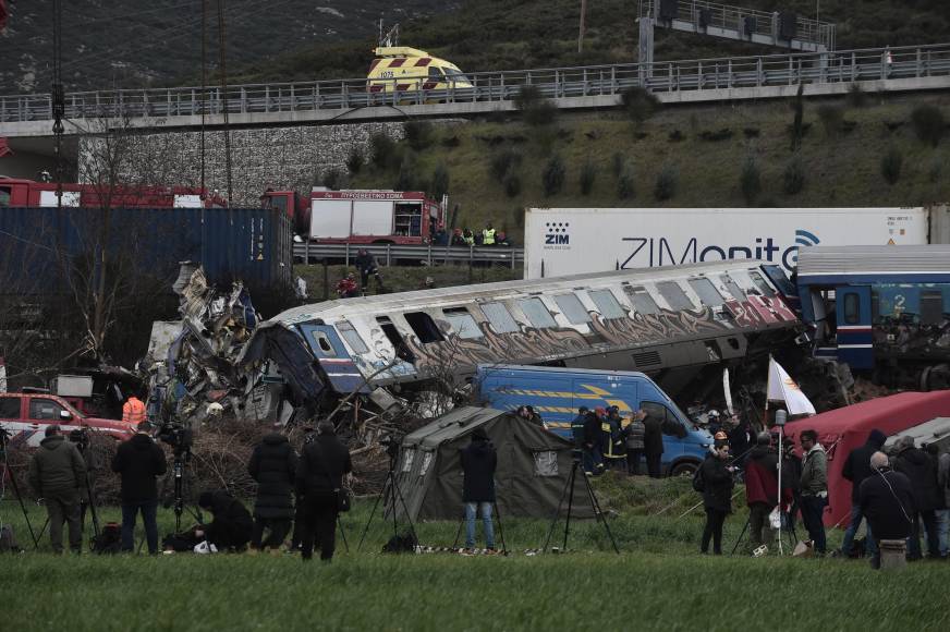 “La mayoría de los pasajeros fueron rescatados”, aseguró el portavoz de los bomberos.