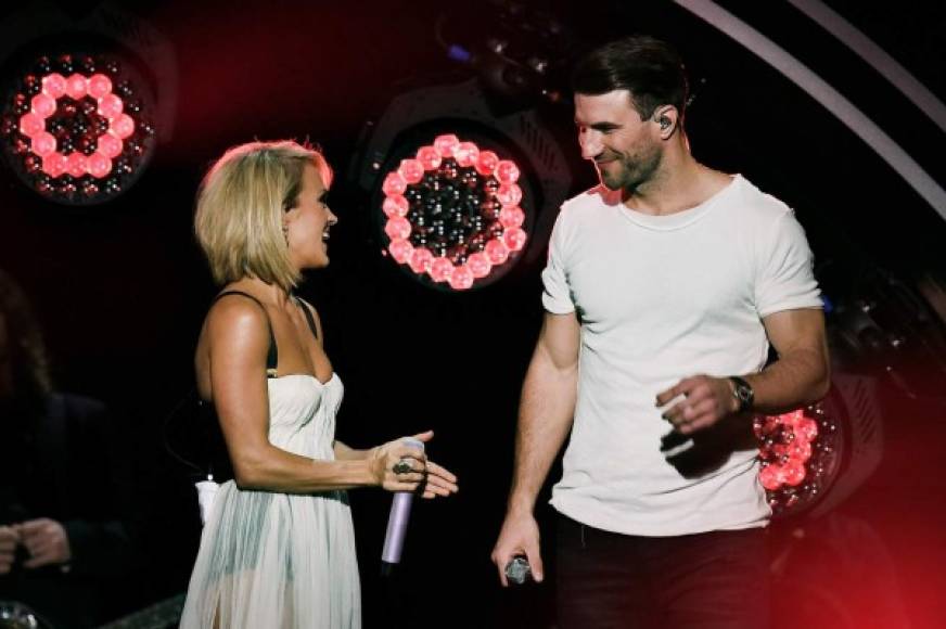 Carrie Underwood y Sam Hunt.