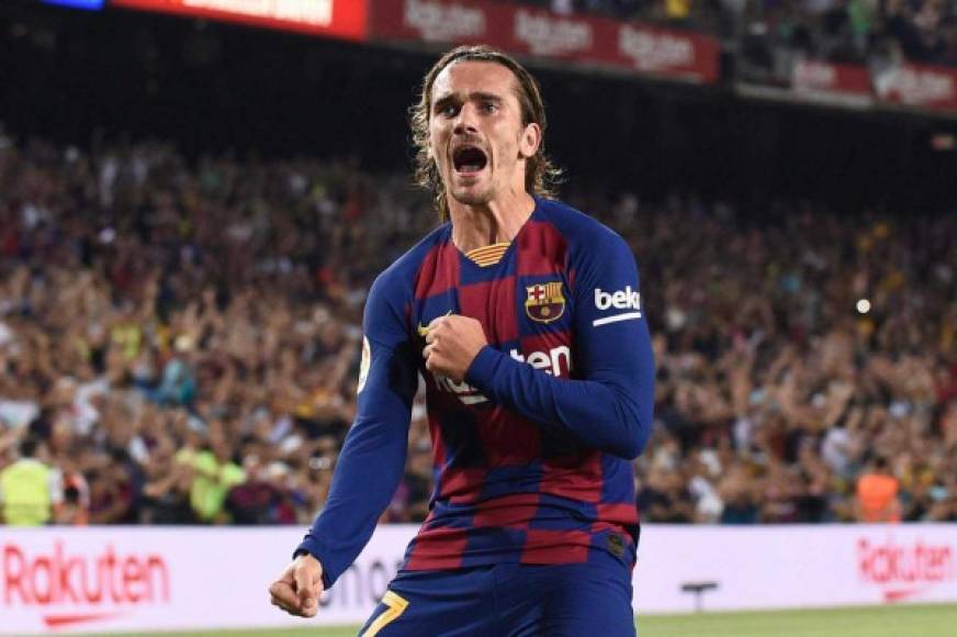 Antoine Griezmann: El francés será uno de los delanteros del Barcelona ante Sevilla.