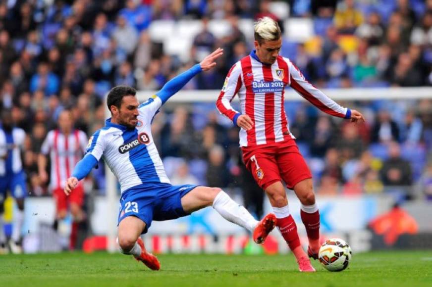 Sábado 3 de diciembre: Atlético de Madrid recibe al Espanyol (1:45 pm).