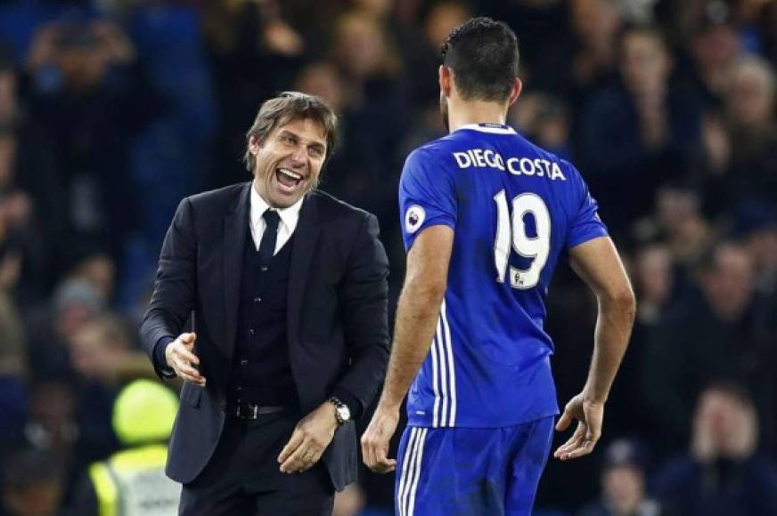 Antonio Conte ha asegurado este viernes que no sabe si Diego Costa se marchará a China la próxima temporada. El entrenador del Chelsea mantiene la intriga sobre el futuro de su delantero. 'No he hablado del futuro con Costa', dijo.