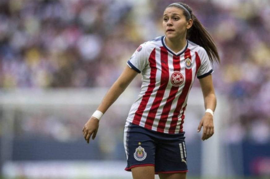 Su nombre completo es Norma Luz Irene Duarte Palafox y juega como delantera en las Chivas de Guadalajara de la Liga MX Femenil.