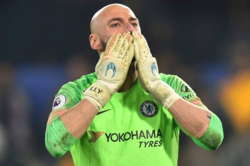 OFICIAL: Willy Caballero ya es historia en el Chelsea. El portero argentino acaba contrato el 30 de junio y, este día, el club 'blue' confirmó en un comunicado que no seguirá en el reciente campeón de la Champions League. Foto AFP.