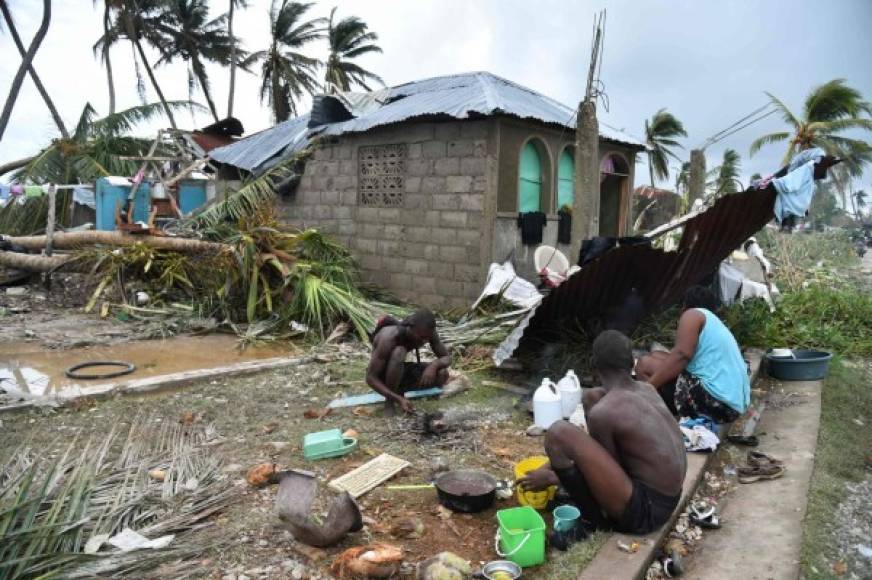 En Haití se declaró estado de emergencia tras los daños provocados por Matthew.