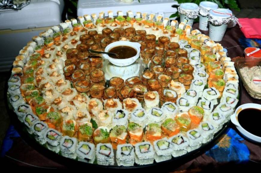 Sushi, variado y delicioso para todos.