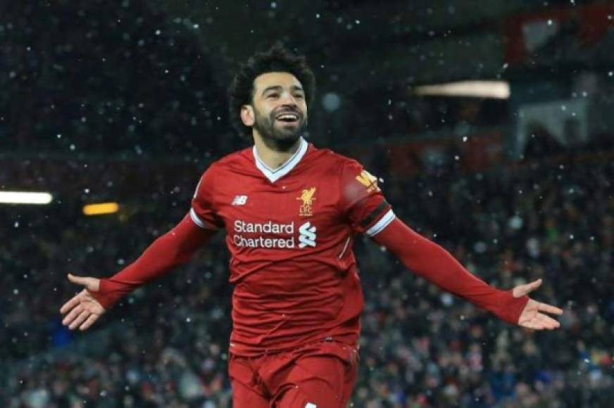 Mohamed Salah: Delantero egipcio del Liverpool.