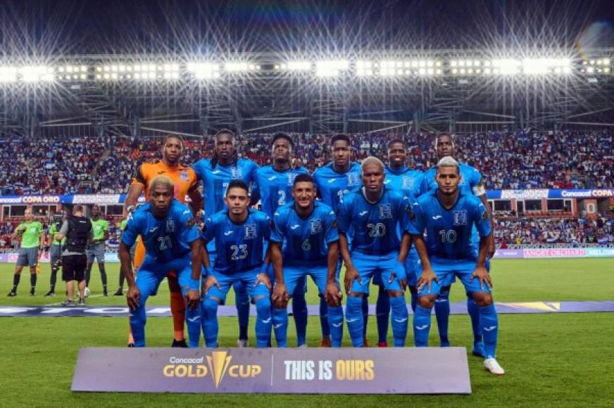 El 11 titular de la Selección de Honduras para enfrentar a Panamá.