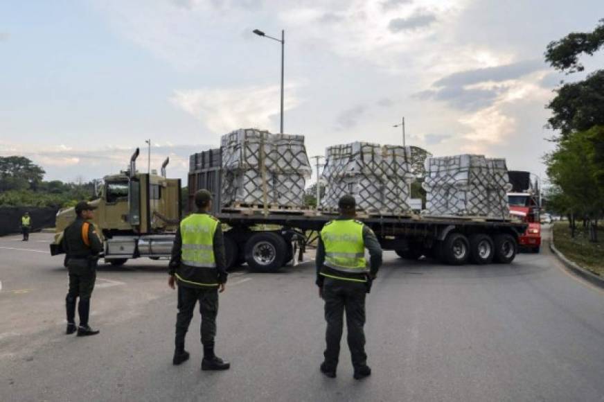 Cúcuta, junto a Curazao y el estado brasileño de Roraima, son los puntos de acopio de las ayudas humanitarias para Venezuela.