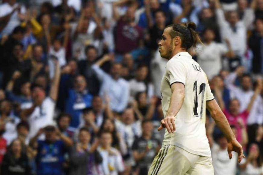 El galés Gareth Bale puso el 2-0 del Real Madrid ante Celta de Vigo en el minuto 77.