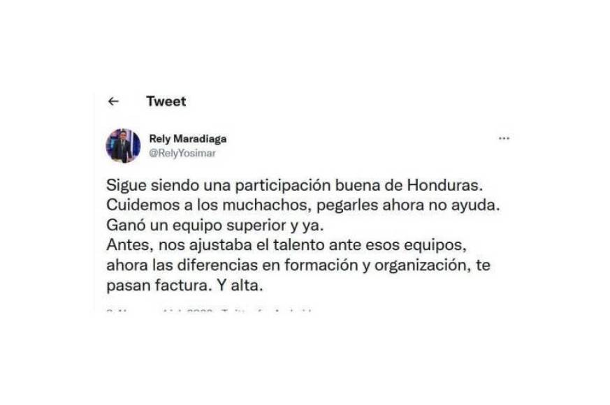 “La diferencia la marca la organización y formación”: Prensa hondureña analizó la eliminación ante EUA