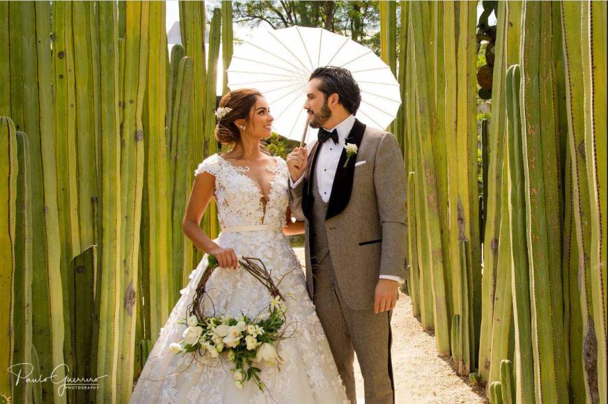 El productor durante su boda con Martín, en 2019. 