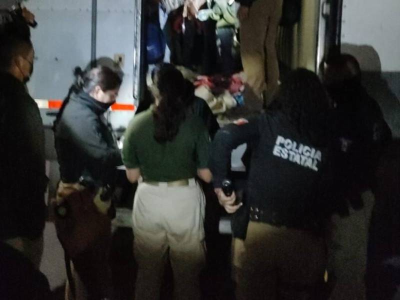 Incluyendo otras nacionalidades, el total de los migrantes detenidos asciende a 92, indicaron las autoridades mexicanas. Fotografía: INM México