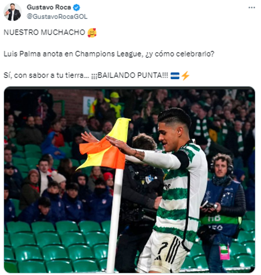 Luis Palma desata locura tras marcar su primer golazo en Champions