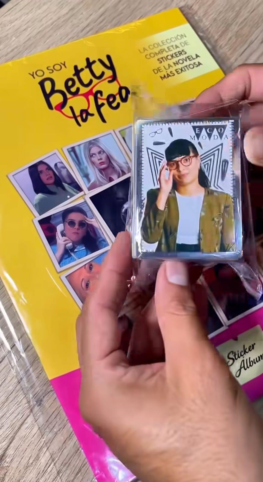 Lanzan álbum de estampas inspirado en Yo soy Betty, la fea