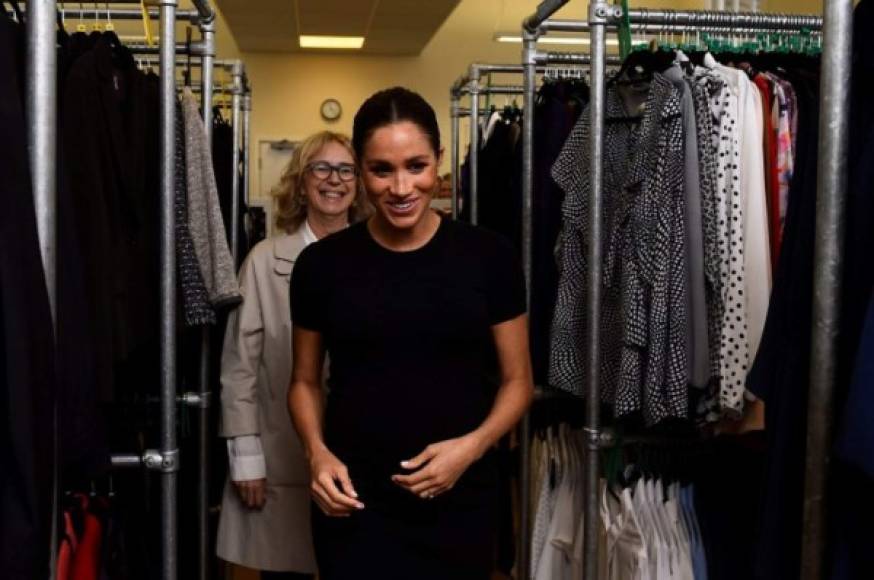 "Según informó el palacio, antes de asumir el patrocinio Meghan llevaba haciendo visitas privadas a Smart Works durante el último año."