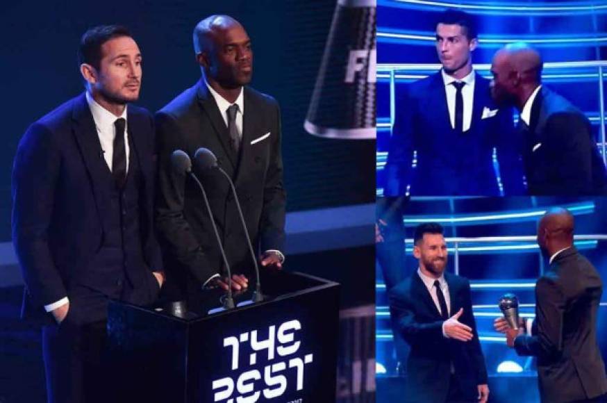 David Suazo se dio el lujo de estar en la gala del premio The Best de la Fifa, compartió con Cristiano Ronaldo y Messi. . Les dije: 'Soy hondureño y me respondieron: qué bien, me alegra. Fue algo muy rápido y nada fuera de este mundo', reveló el catracho sobre lo que la fue experiencia con ambos jugadores.