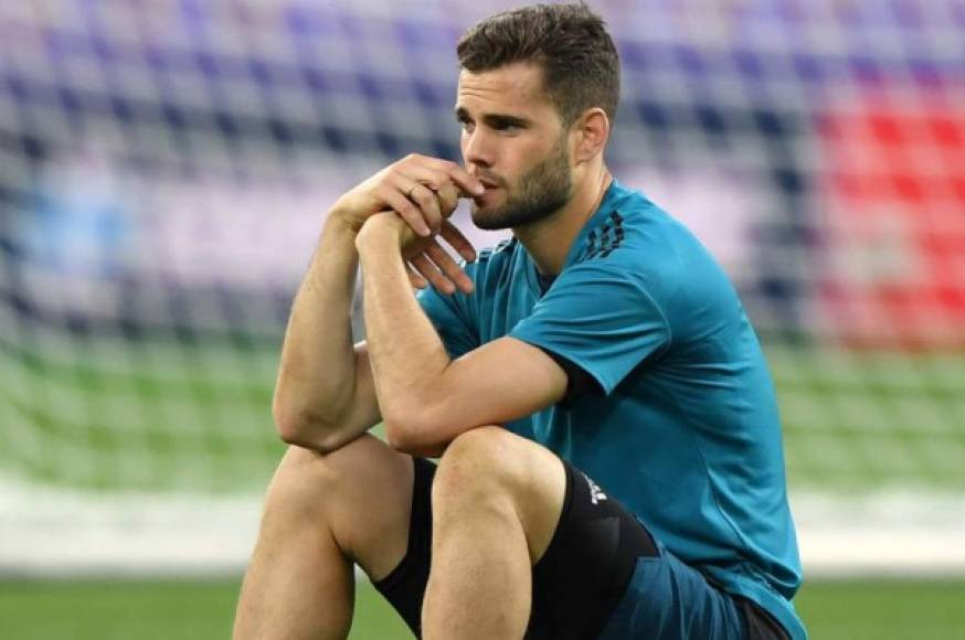 Nacho Fernández: El defensor español aparece en la lista de bajas del Real Madrid.