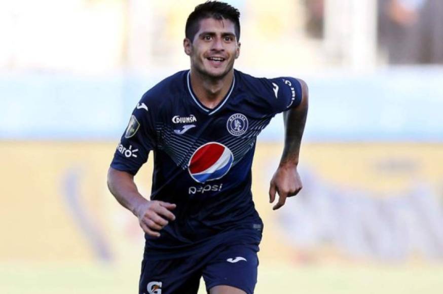 Matías Gálvaliz: En el Motagua han señalado que el volante argentino tiene contrato por seis meses con ellos.