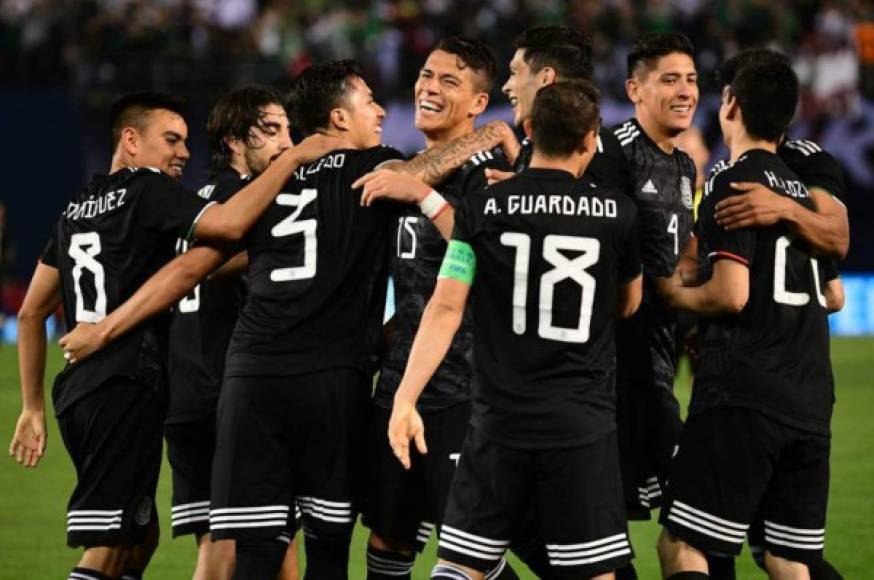 Selección de México: Finalizaron como líderes del Grupo B de la Liga A.