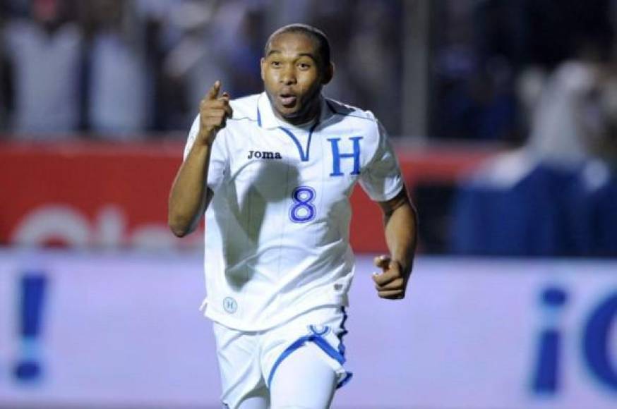 Wilson Palacios jugó su último partido con la Selección de Honduras en junio del 2014 en el Mundial de Brasil.
