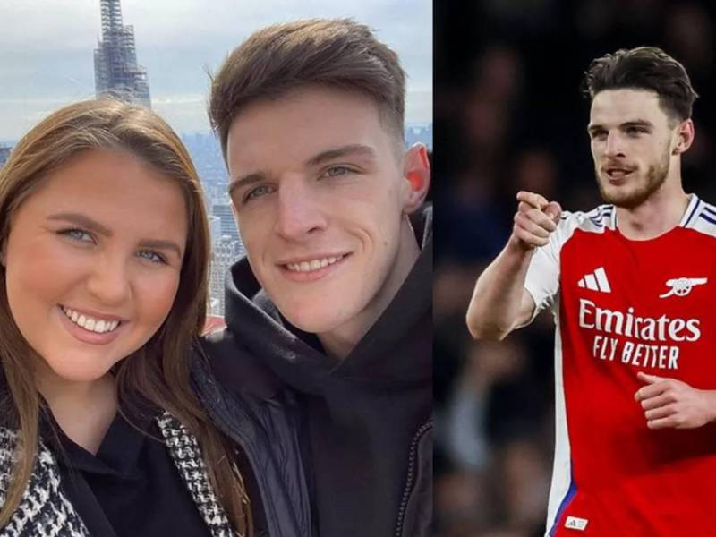 Declan Rice se convirtió en villano del Real Madrid tras lucirse con un doblete de tiro libre en la goleada del Arsenal por la Champions League. La esposa del jugador ha recibido ataques.