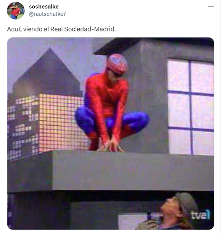 Real Madrid es víctima de memes tras caer ante Real Sociedad
