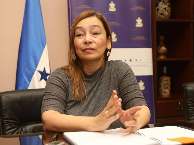 Rocío Tábora, quien fue ministra de Finanzas durante el gobierno de Juan Orlando Hernández.