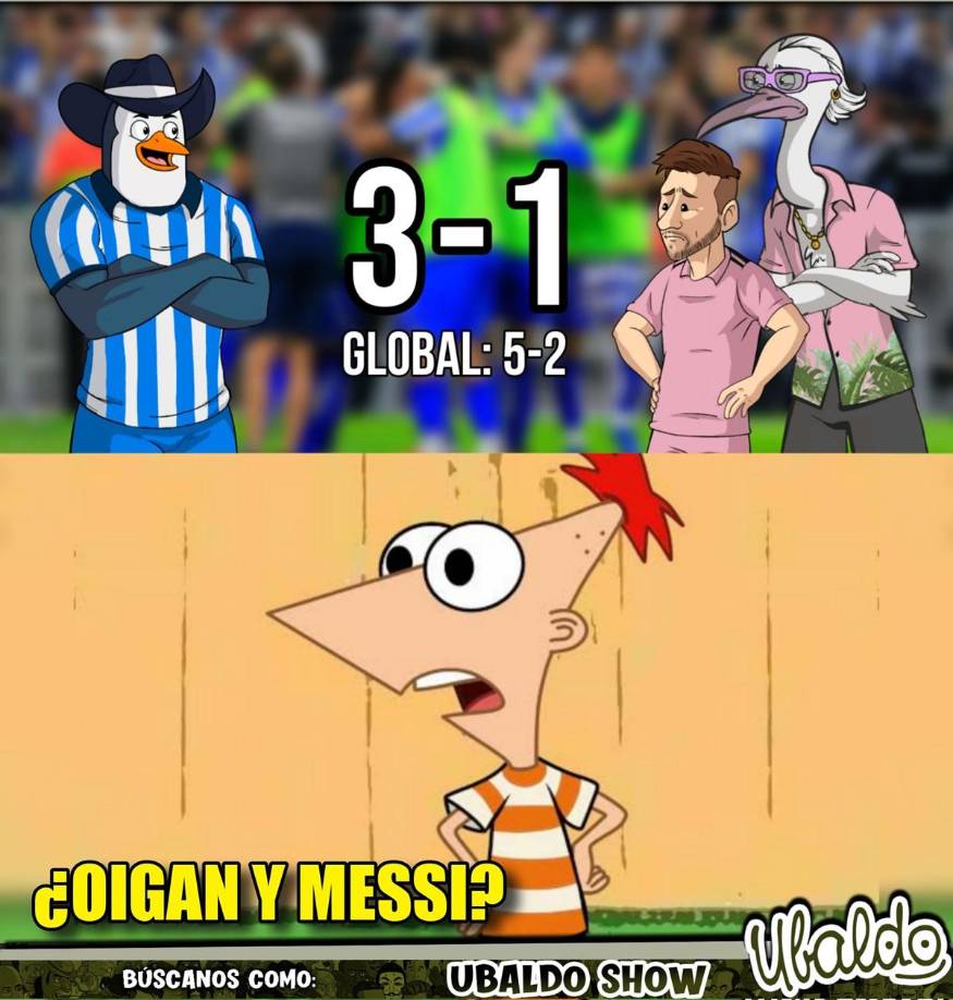 Los mejores memes de la eliminación de Inter Miami ante Rayados de Monterrey con Messi protagonista de las burlas.
