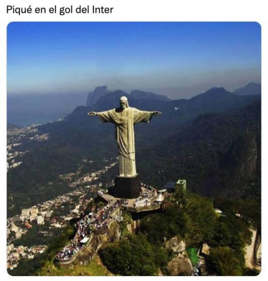 Cerca de la Europa League: Crueles memes contra Barcelona tras empatar ante Inter