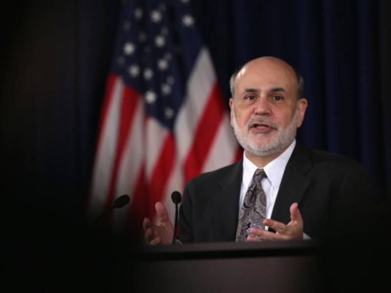 El presidente de la Reserva Federal de Estados Unidos, Ben Bernanke. / AFP